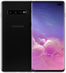 Samsung Galaxy S10+ 8Gb/128Gb Black (SM-G975F/DS)  - фото