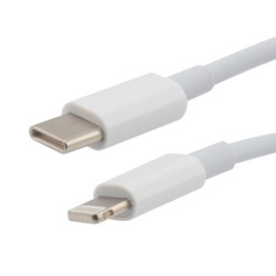 Кабель Apple USB-C to Lightninh (1м) MK0X2AM/A - фото