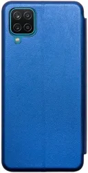 Чехол-книжка для Samsung Galaxy M22 (синий) - фото