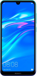 Смартфон ВИТРИНА Huawei Y7 (2019) 3Gb/32Gb Blue (DUB-LX1) - фото