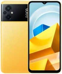 Смартфон POCO M5 6GB/128GB желтый (международная версия) - фото