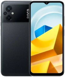 Смартфон POCO M5 4GB/128GB черный (международная версия) - фото