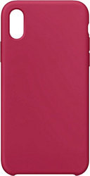 Чехол для телефона Case Liquid для Apple iPhone XR (розово-красный) - фото
