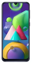 Смартфон Samsung Galaxy M21 4Gb/64Gb Blue (SM-M215F/DS) - фото