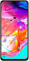 Смартфон Samsung Galaxy A70 6Gb/128Gb Coral (SM-A705F/DS) - фото