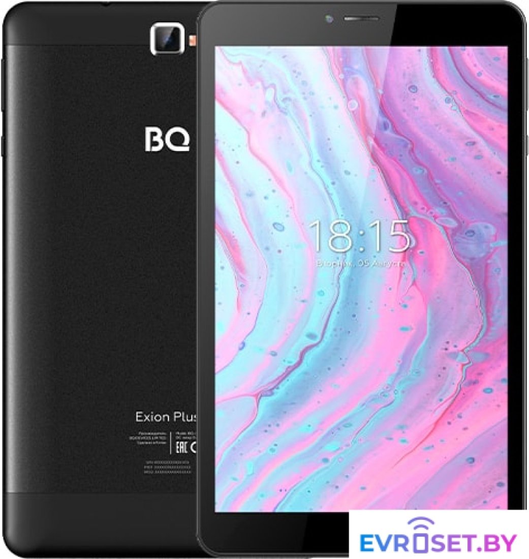 Планшет BQ-Mobile 8077L Exion Plus 32GB LTE (черный) - фото