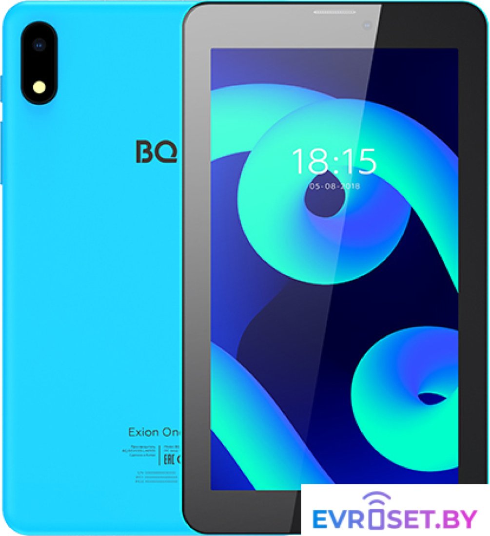 Планшет BQ-Mobile BQ-7055L Exion One LTE (голубой) - фото